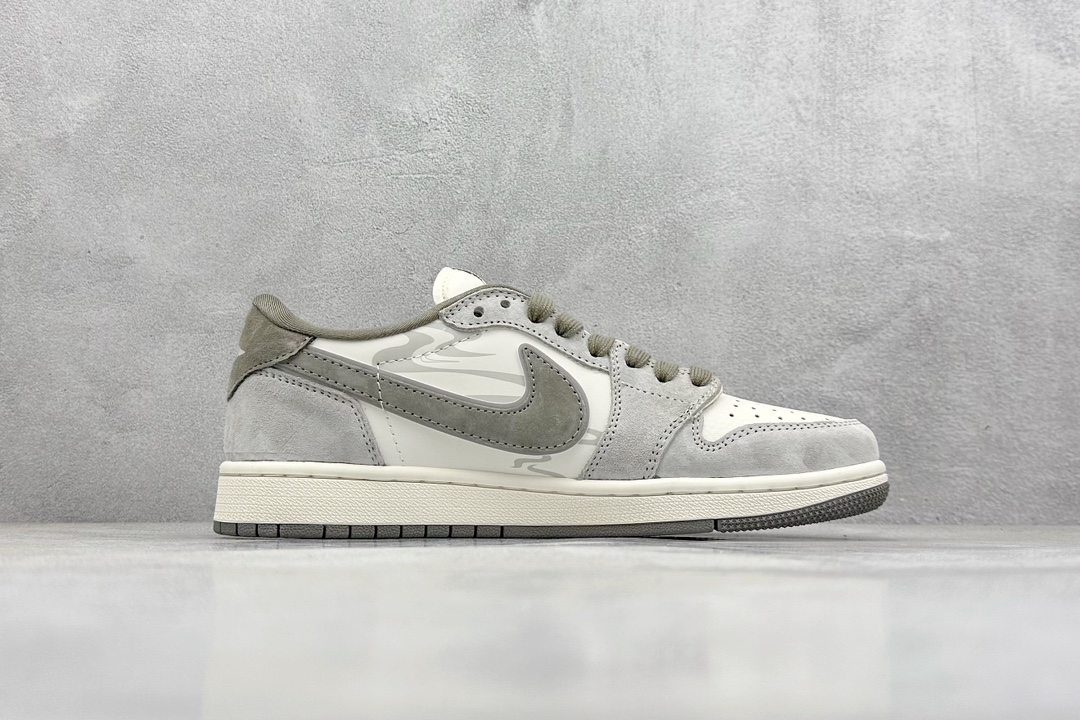 Travis Scott x Nike Air Jordan 1 Low 黑神话悟空 米浅棕 Air Jordan 1 Low 反转米浅棕倒钩  DM6688-610