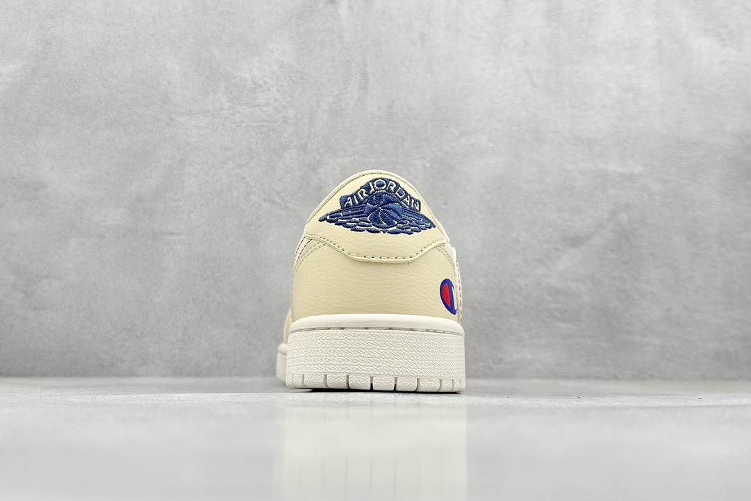 A Fragment x Travis Scott x 冠军 Air Jordan 1 Low 三方联名倒钩 QY1188-123