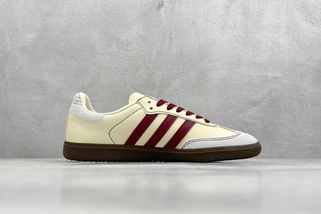 R版 adidas originals Samba OG 米白红 IG1987