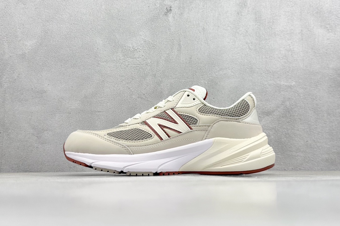 New Balance x Loro Piana NB990 V6系列 美产元祖灰色 复古休闲跑步鞋 U990LP6