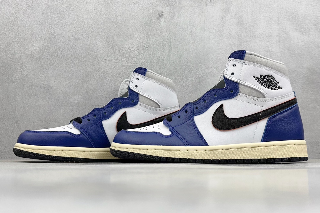 F版 Air Jordan 1 Retro High OG ”White Deep Royal Blue”白蓝 DZ5485-100