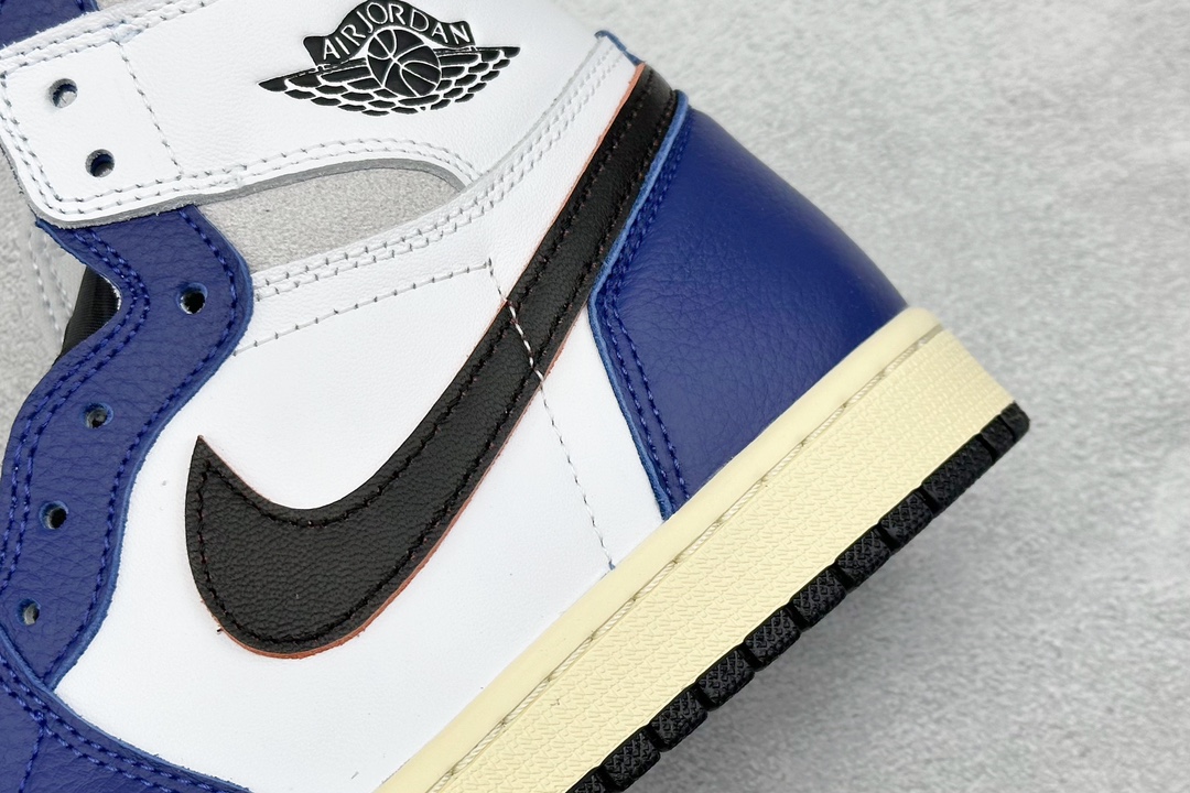 F版 Air Jordan 1 Retro High OG ”White Deep Royal Blue”白蓝 DZ5485-100