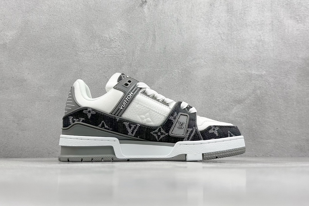 白灰牛仔 LOUIS VUITTON Trainer LV 路易威登 独家全新升级最新包装