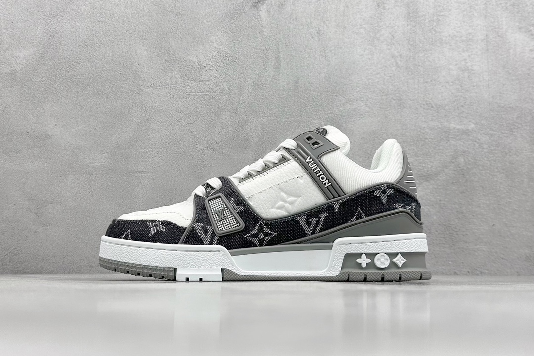 白灰牛仔 LOUIS VUITTON Trainer LV 路易威登 独家全新升级最新包装