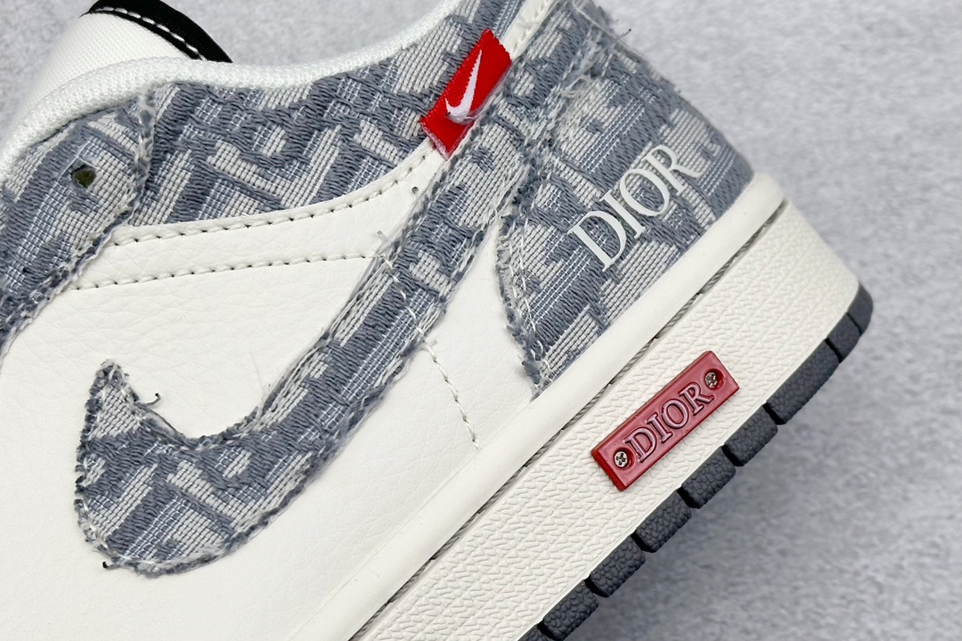 Air Jordan 1 Retro Low x Dior 白浅灰 SJ9950-037