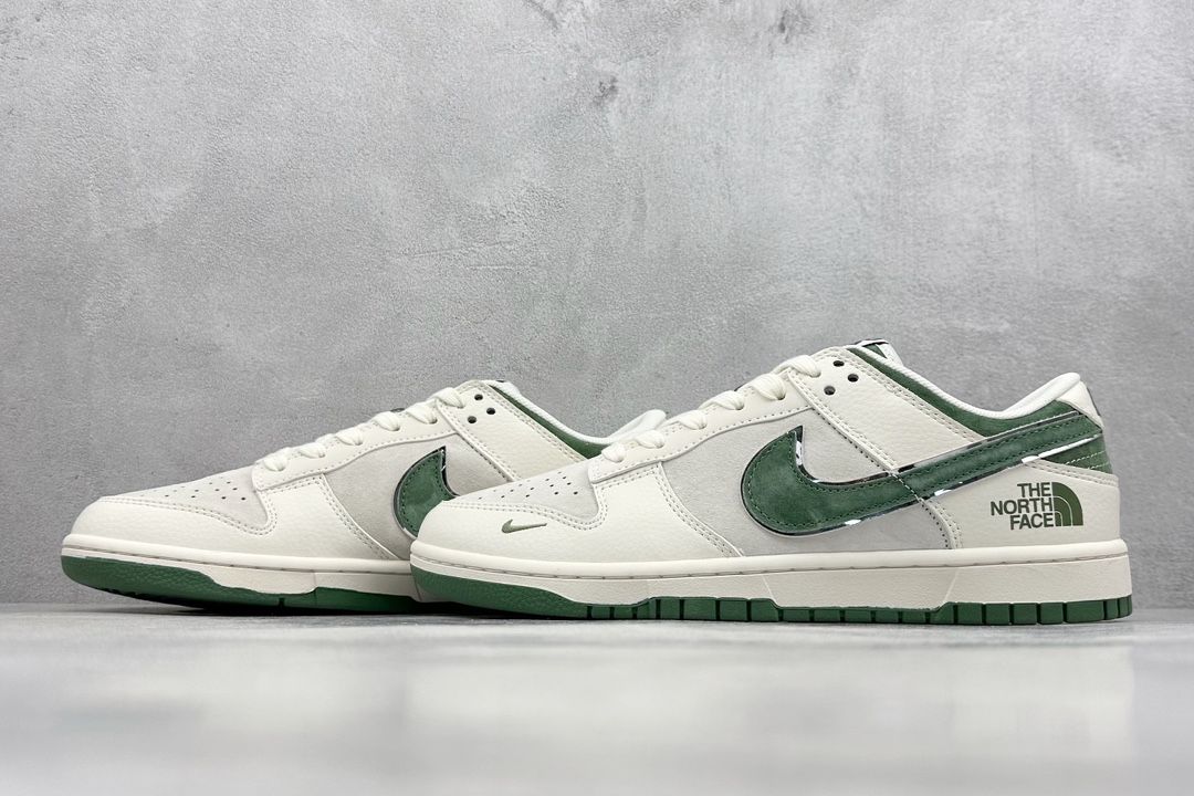 Nike SB Dunk Low x The North Face 白绿小钩 DQ1098-511