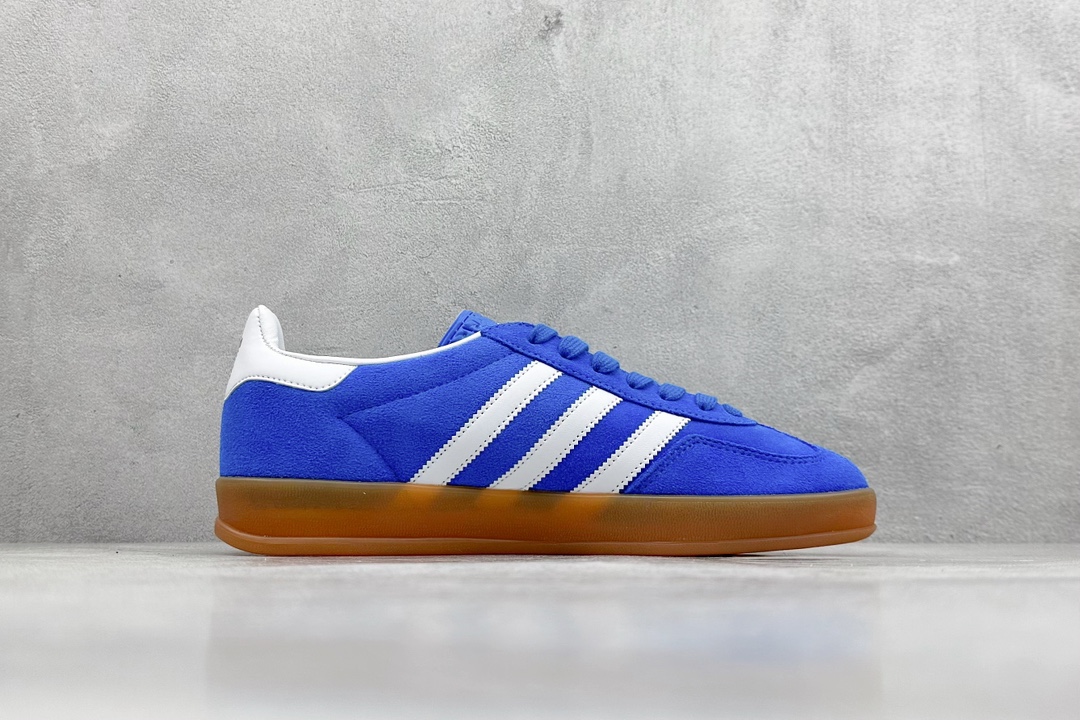 S2 adidas Originals Gazelle INdoor 三叶草休闲防滑耐磨低帮板鞋 JI2061