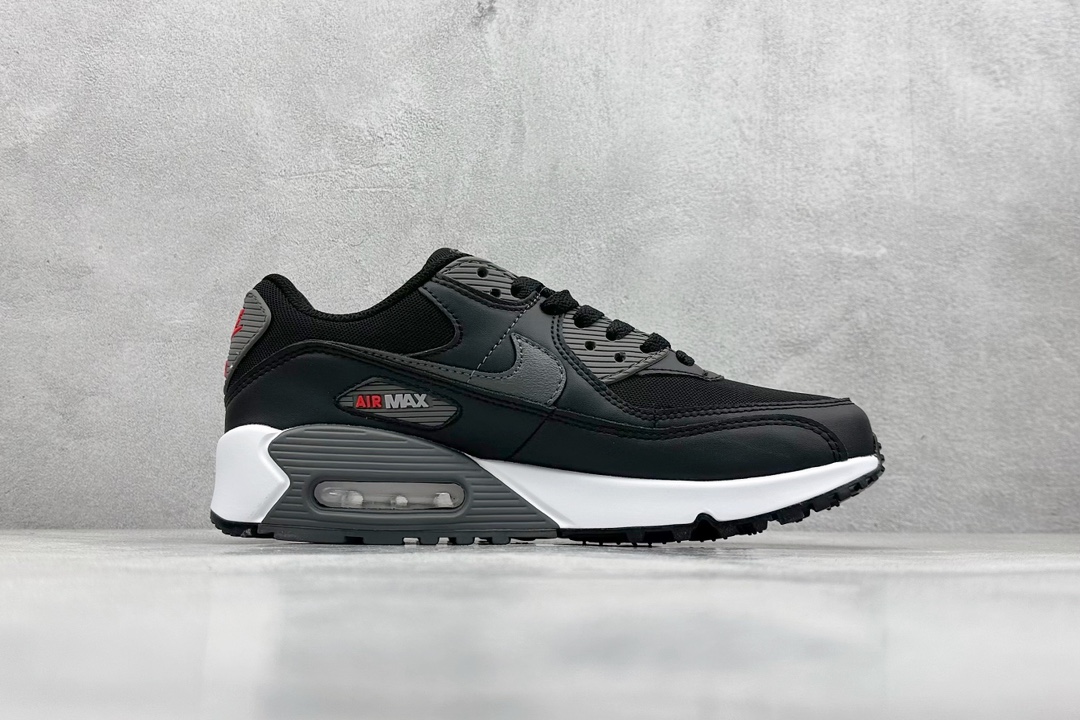 Nike Air Max 90 百搭运动气垫跑鞋 全新包边设计处的斑点由 DA1505-001