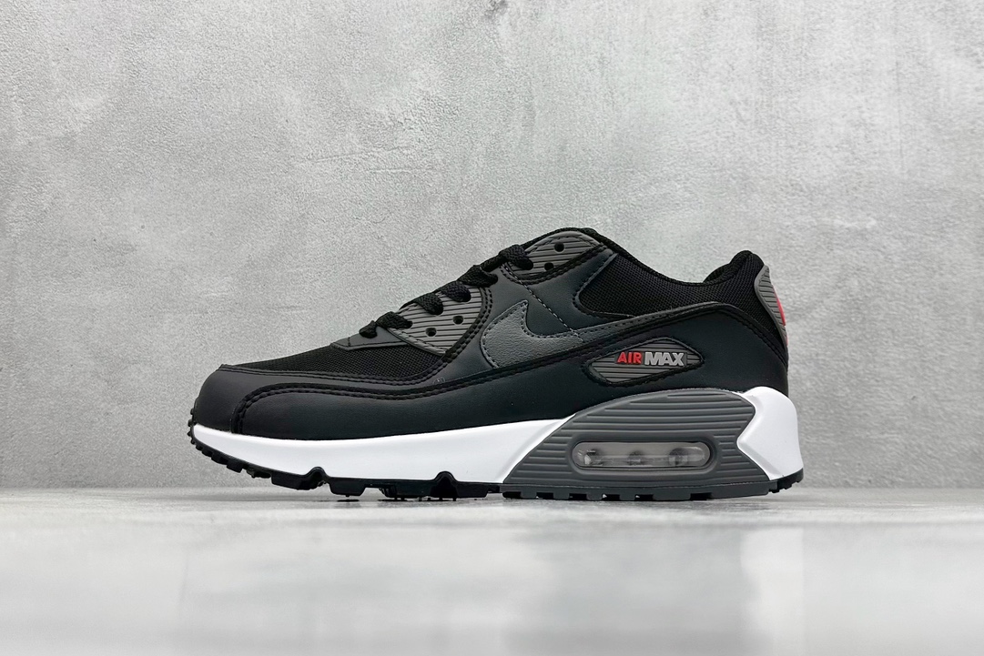 Nike Air Max 90 百搭运动气垫跑鞋 全新包边设计处的斑点由 DA1505-001