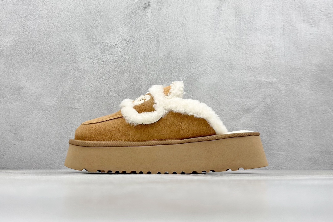 UGG 秋冬新款,美国轻奢品牌UGG W Classic Coquette Clog Slipper II 半拖鞋 OB938