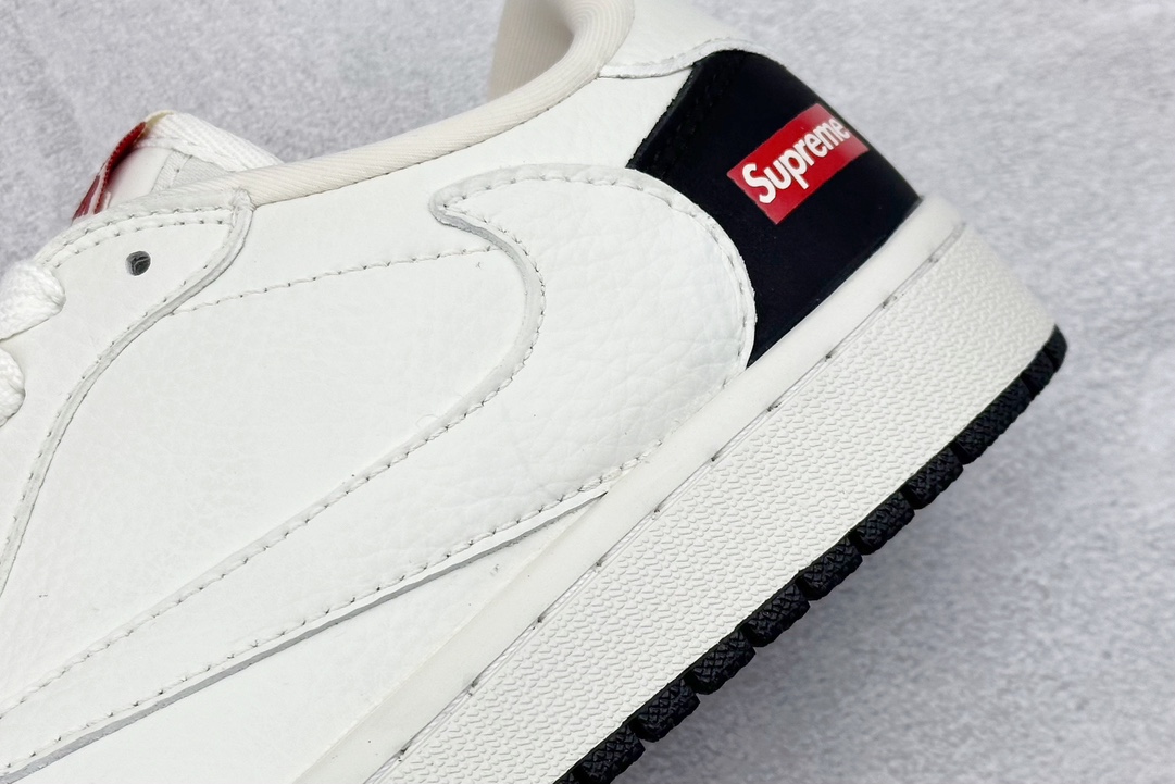 Fragment x Travis Scott x Supreme Air Jordan 1 Low 三方联名倒钩 JH6088-606