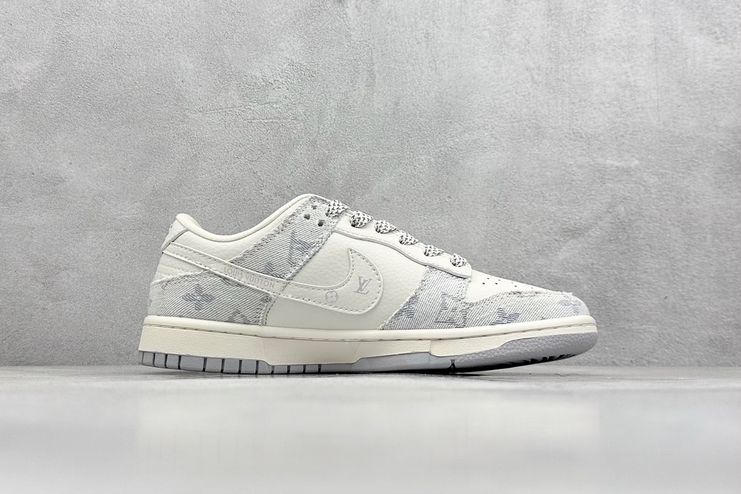 Nike SB Dunk Low x Louis Vuitton 白浅蓝牛仔布 FC1688-192