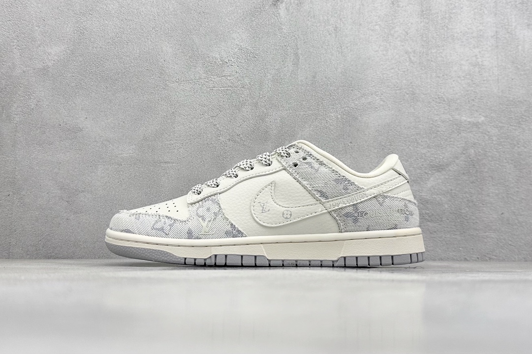 Nike SB Dunk Low x Louis Vuitton 白浅蓝牛仔布 FC1688-192