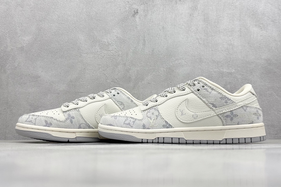 Nike SB Dunk Low x Louis Vuitton 白浅蓝牛仔布 FC1688-192