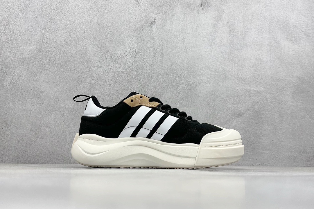 adidas MAXXCOURT SPW 圆头系带低帮大头鞋 IH6058