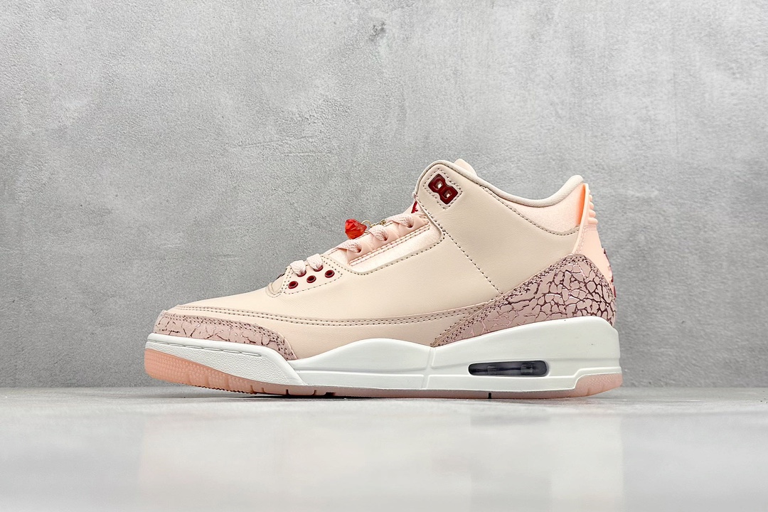 F版 Air Jordan AJ3 Retro 粉色 HJ0178-600