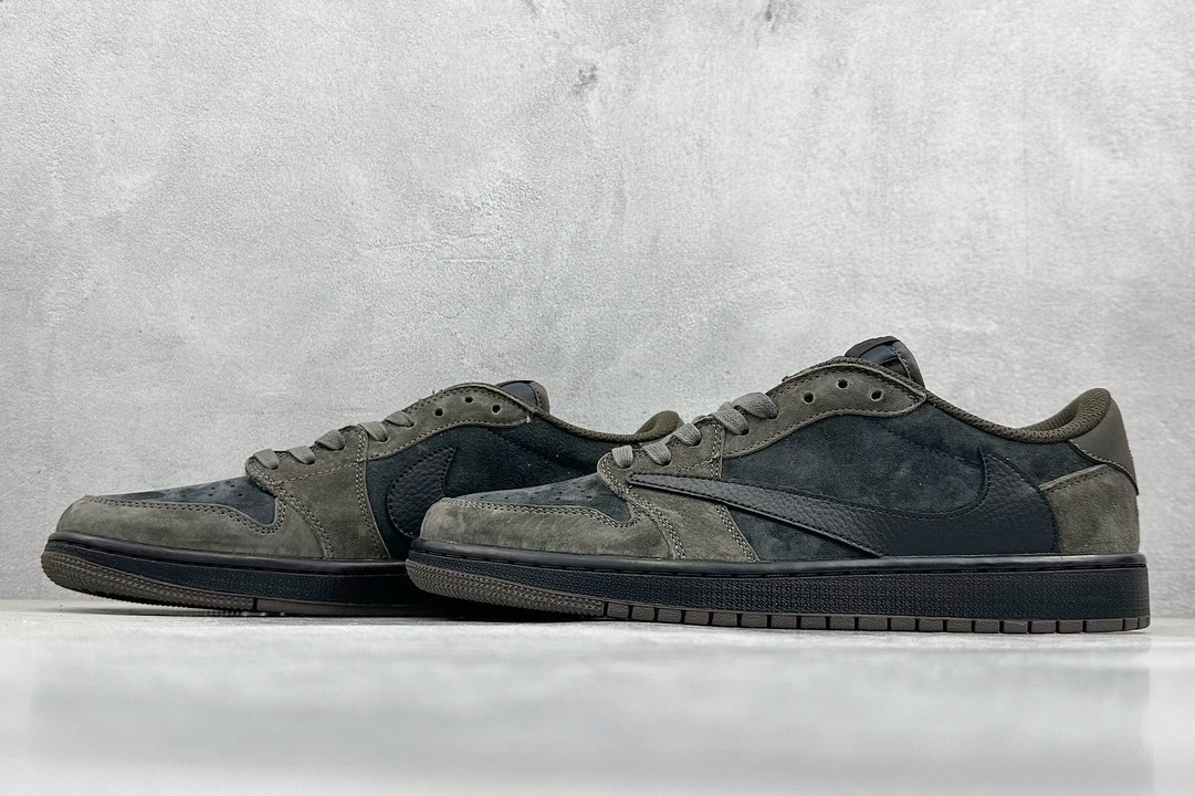 Fragment x Travis Scott Air Jordan 1 Low 三方联名倒钩 CQ4277-111