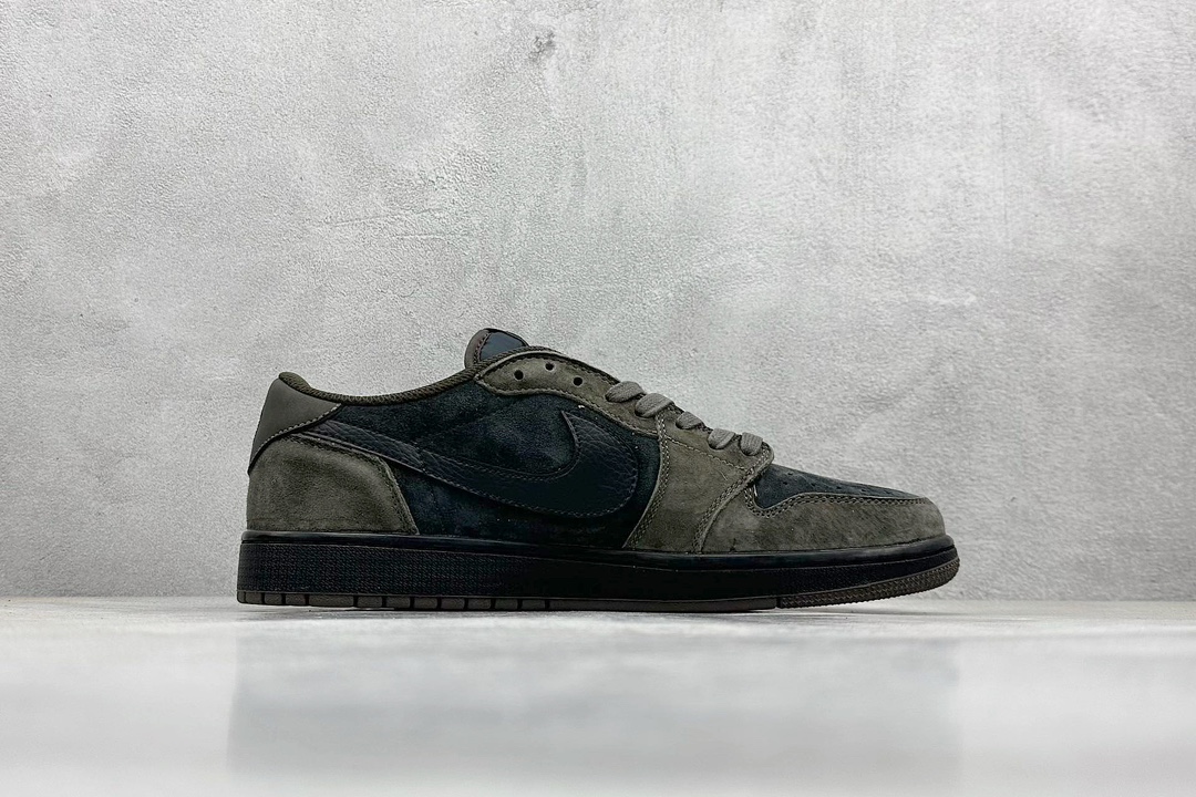 Fragment x Travis Scott Air Jordan 1 Low 三方联名倒钩 CQ4277-111