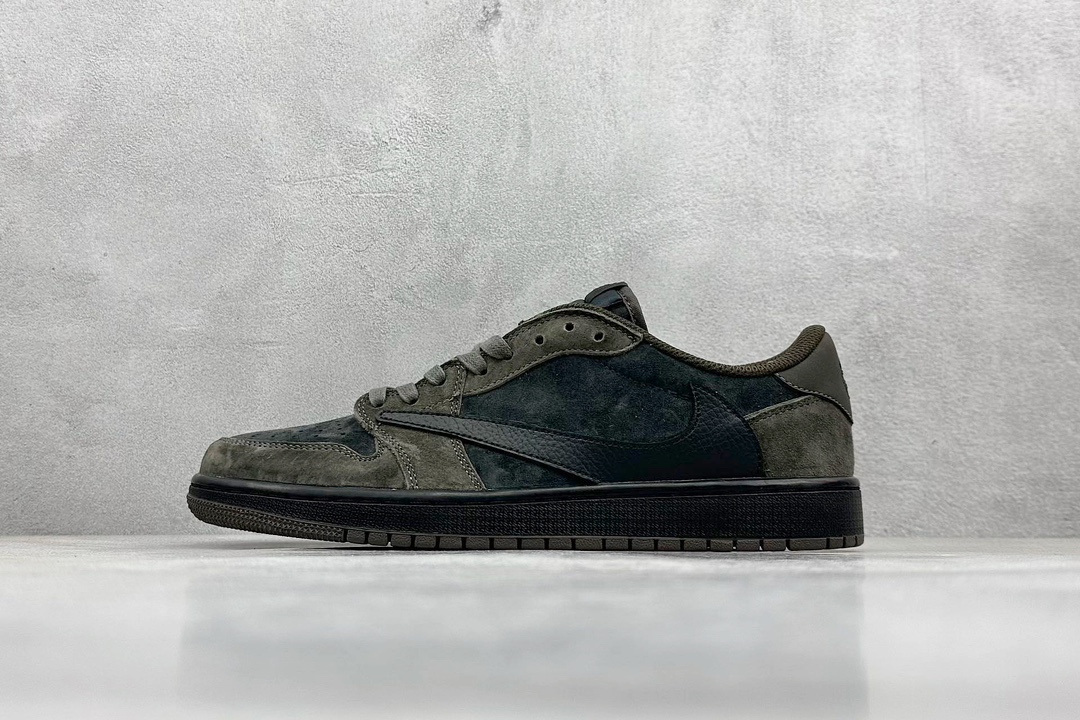 Fragment x Travis Scott Air Jordan 1 Low 三方联名倒钩 CQ4277-111