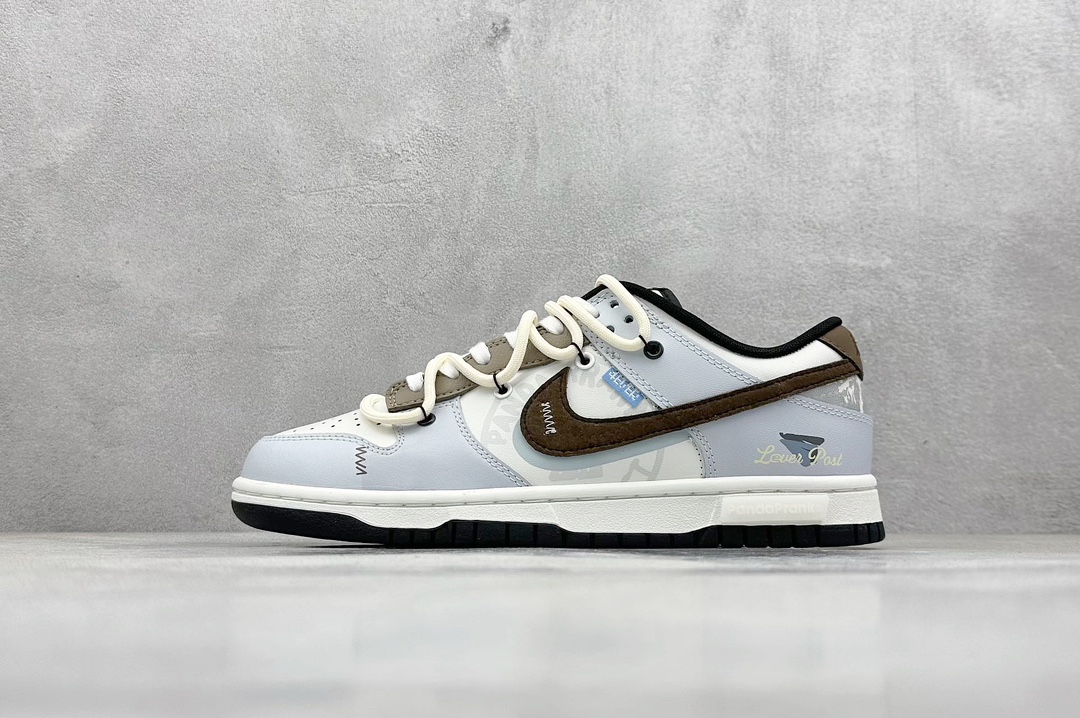 YC版 Nike Dunk Low 熊猫恶作剧 心动邮件 心薇 米蓝棕 DD1391-100