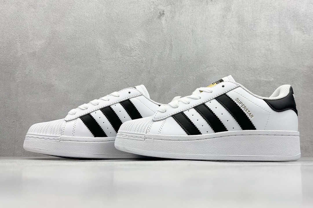 K8 Adidas Originals SUPERSTAR XLG 增高厚底 渠道正品订单 贝壳头经典小白板鞋 IF9995