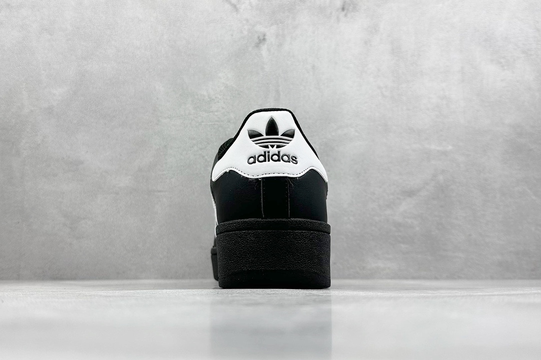 K8 Adidas Originals SUPERSTAR XLG 增高厚底 渠道正品订单 贝壳头经典小白板鞋 IG9777