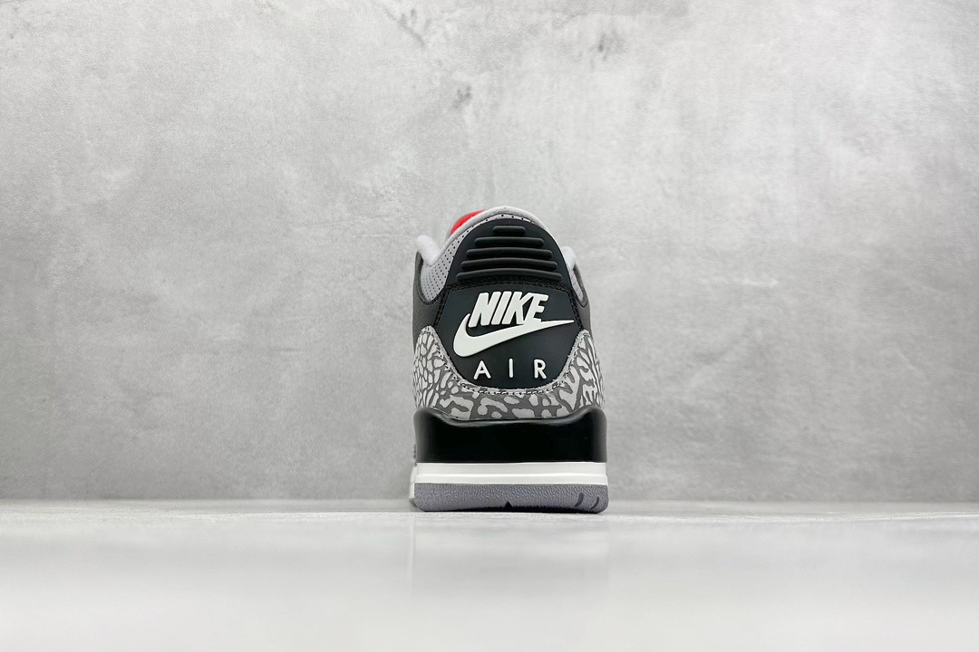 Og纯原 Jordan Air Jordan 3 OG ”Black Cement”黑色 DN3707-010