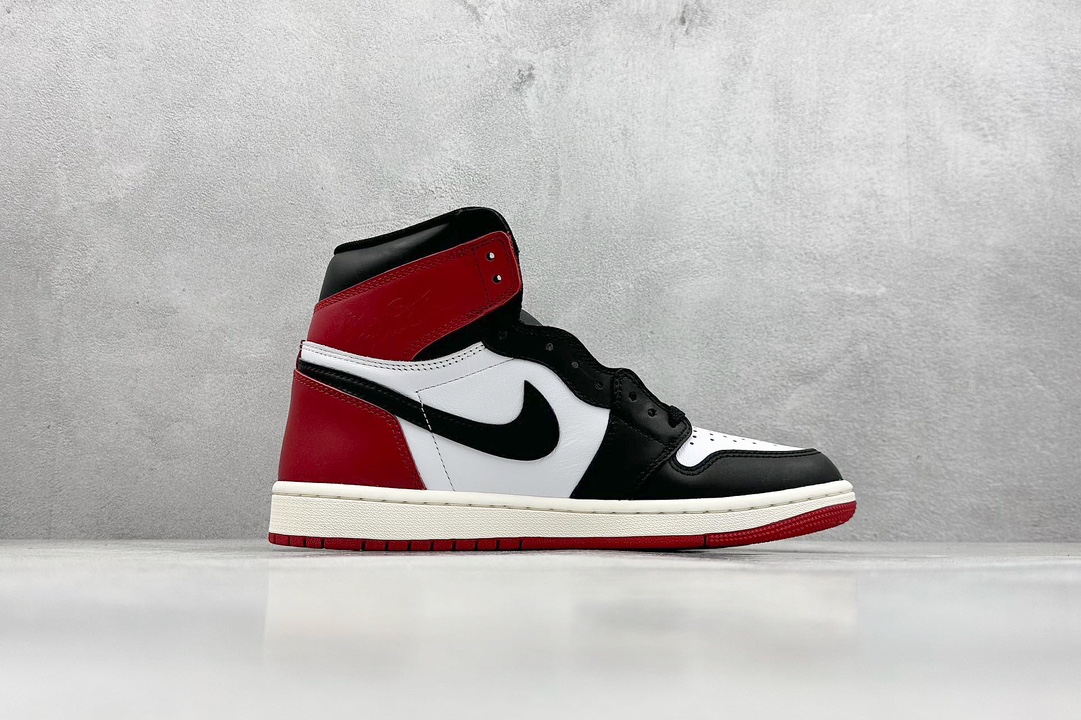 Og纯原 Air Jordan 1 High OG ”Black Toe Reimagined” AJ1 乔1全新黑脚趾 DZ5485-106