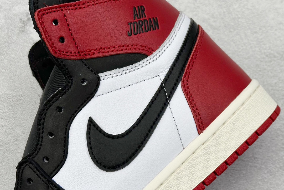 Og纯原 Air Jordan 1 High OG ”Black Toe Reimagined” AJ1 乔1全新黑脚趾 DZ5485-106