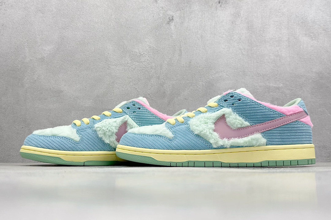 NIKE SB Dunk Low 蓝绿粉 FN6040-400