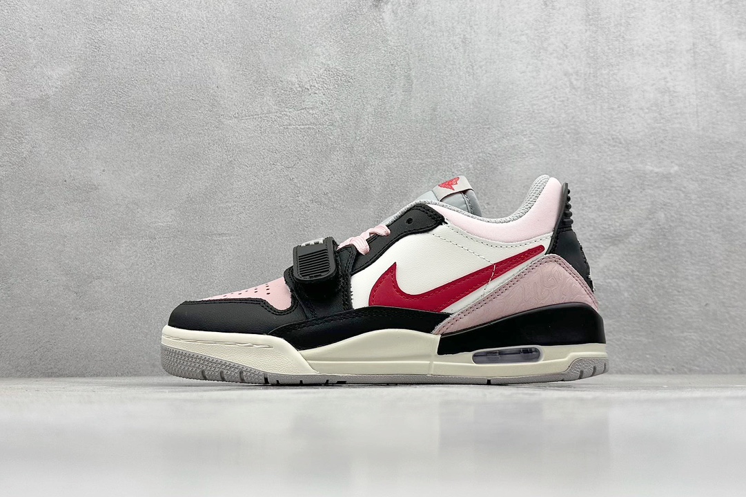 Nike Air Jordan Legacy 312 Low. 瓦奥 ”粉红爆裂纹” 桃粉 CD9054-101