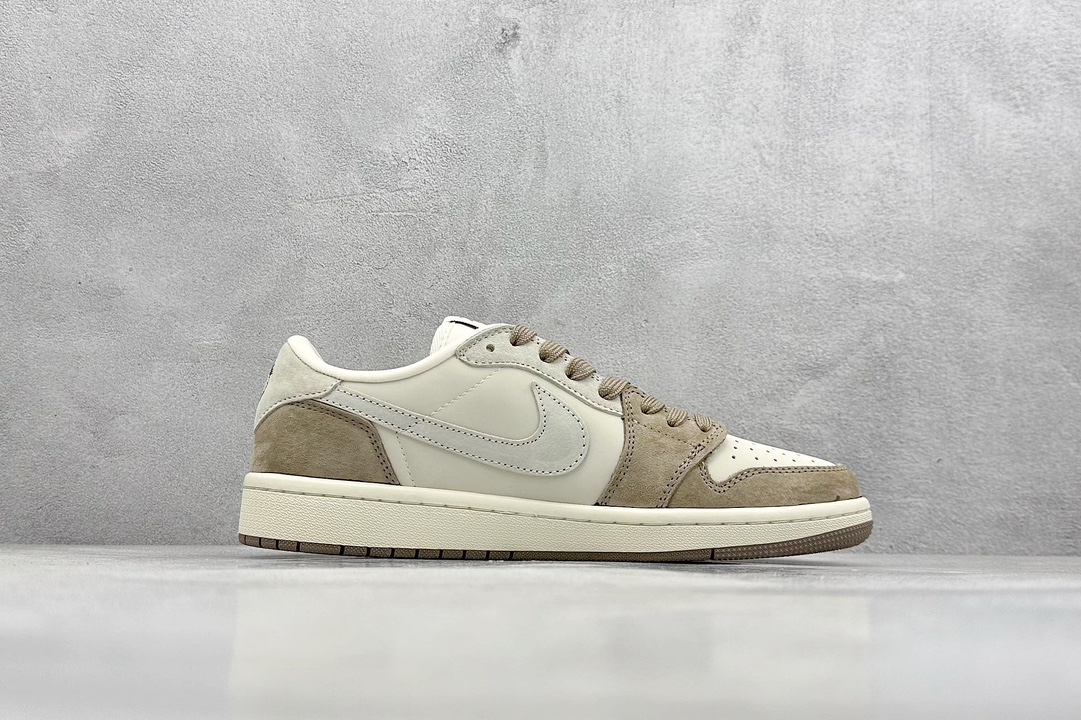 Fragment x Travis Scott x 斯图西 Air Jordan 1 Low 三方联名倒钩 JH6089-001