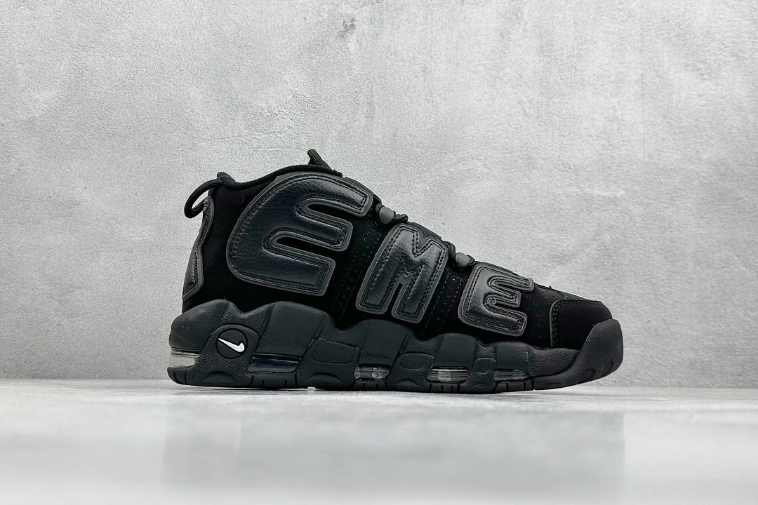 CK版 Air More Uptempo SUPREME 黑联名 代表着历史最高版本皮蓬 902290-001