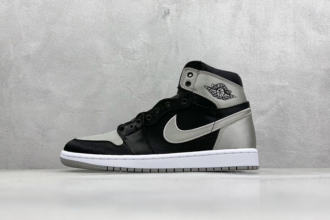 F Air Jordan AJ1 Retro High OG 丝绸黑灰 FD4810-010