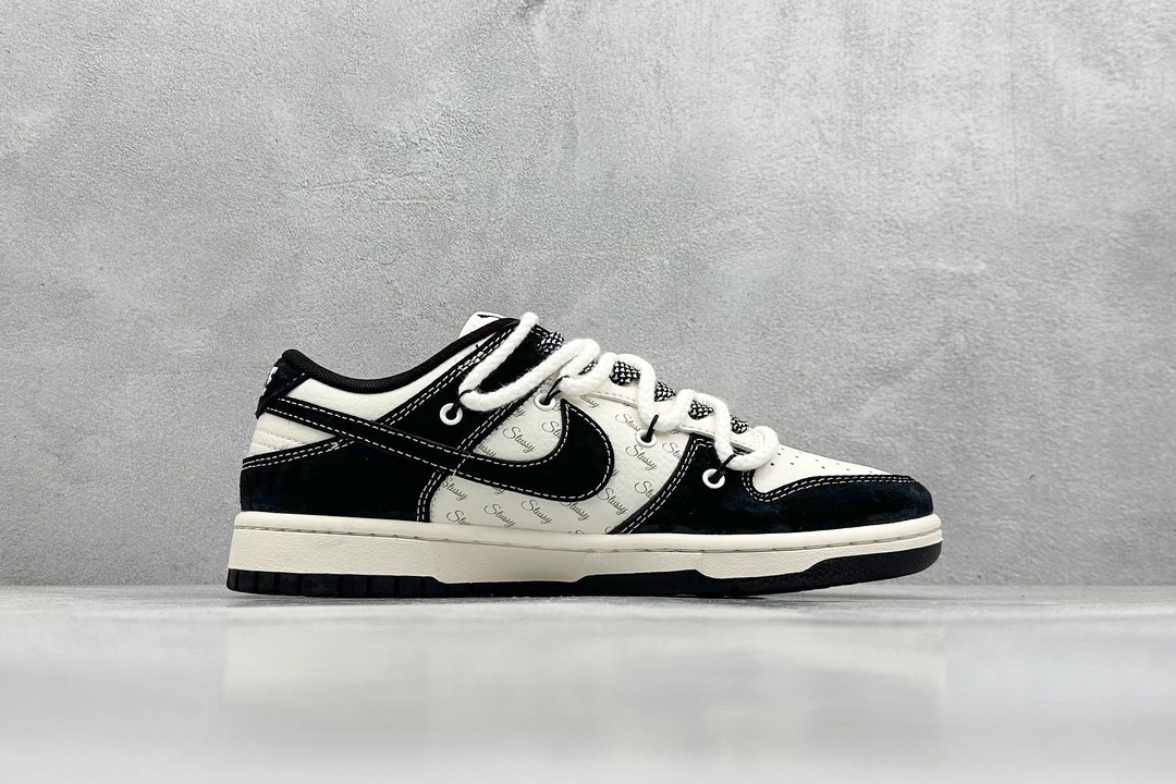 Nike SB Dunk Low 斯图西联名 解构抽绳鞋带 SJ2068-311