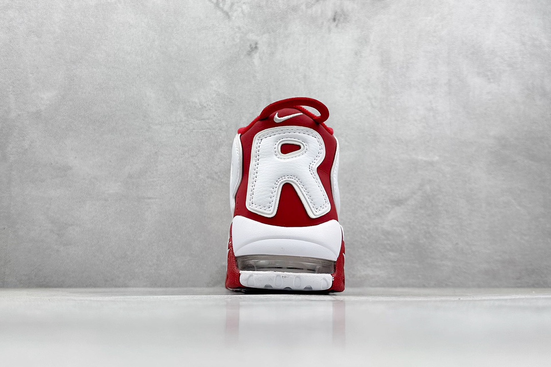 CK版 Air More Uptempo SUPREME 白红联名 代表着历史最高版本皮蓬 902290-600