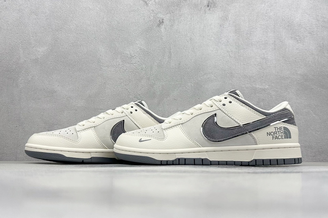 Nike SB Dunk Low x CDG x The North Face 米灰小钩 DQ1098-513