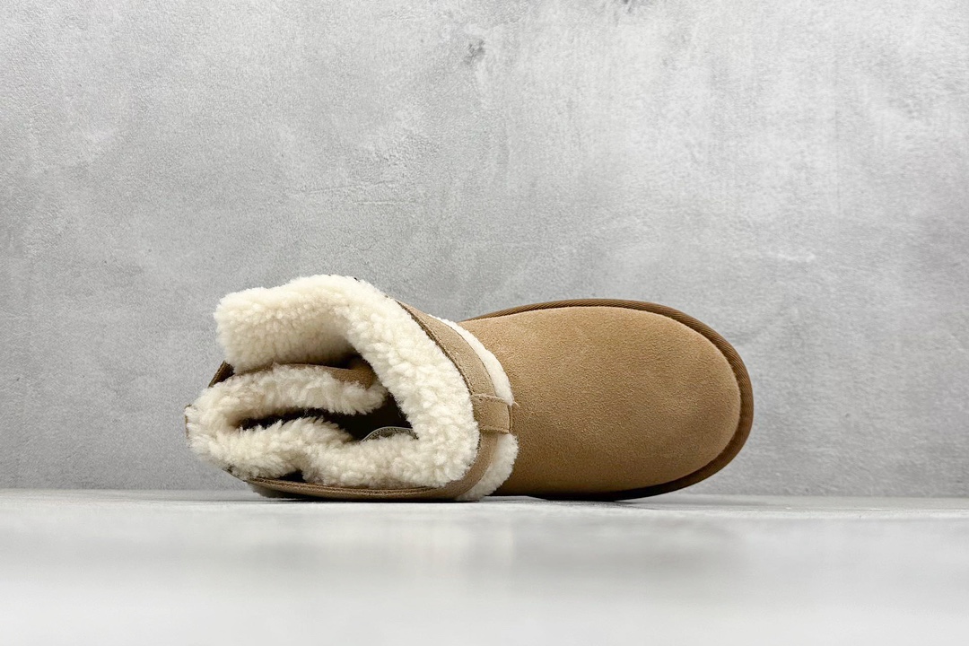 UGG 圆头搭扣 3.5cm厚底 雪地靴女款 1144041