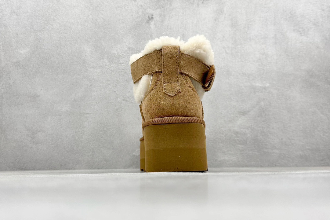 UGG 圆头搭扣 3.5cm厚底 雪地靴女款 1144041