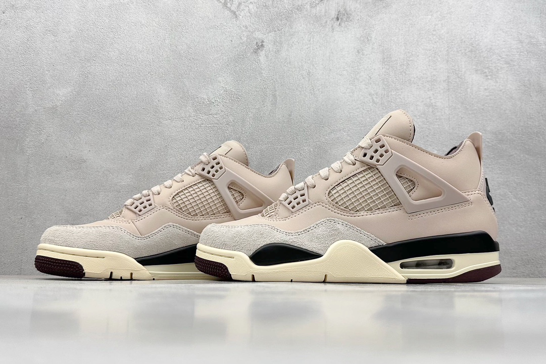 KW神版 A Ma Maniére x Jordan Air Jordan 4 ”While YouWere Sleeping” 棕粉色 FZ4810-200