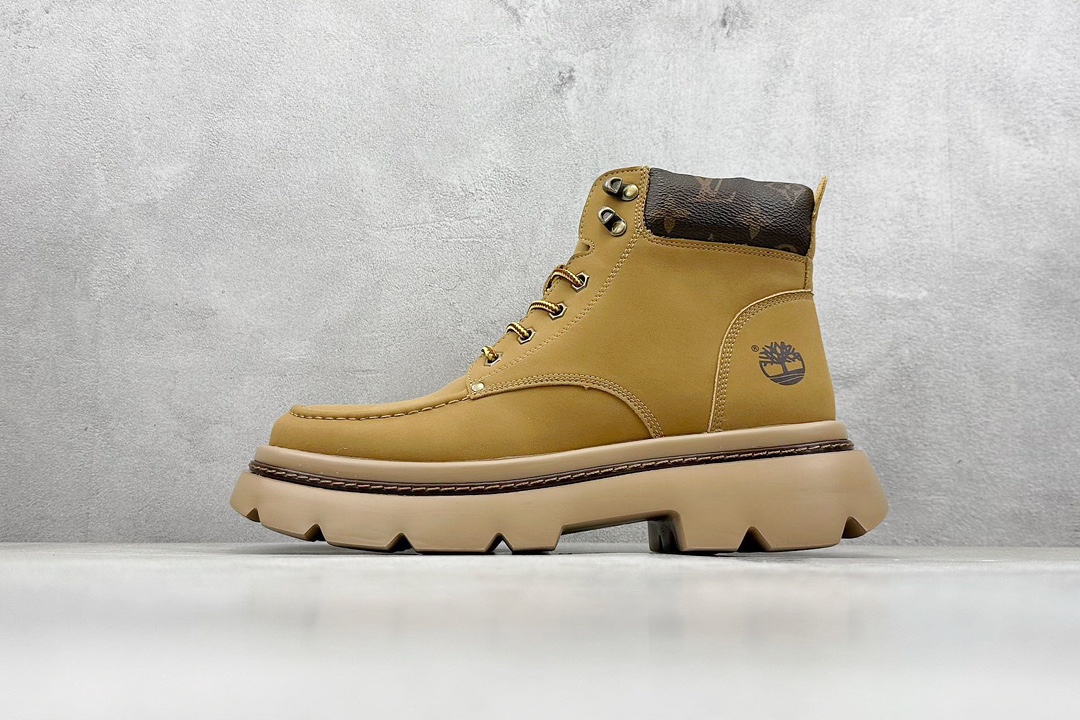 Lv x Timberland Lv联名添柏岚大黄靴 顶奢流量品牌与时代经典的结合之作