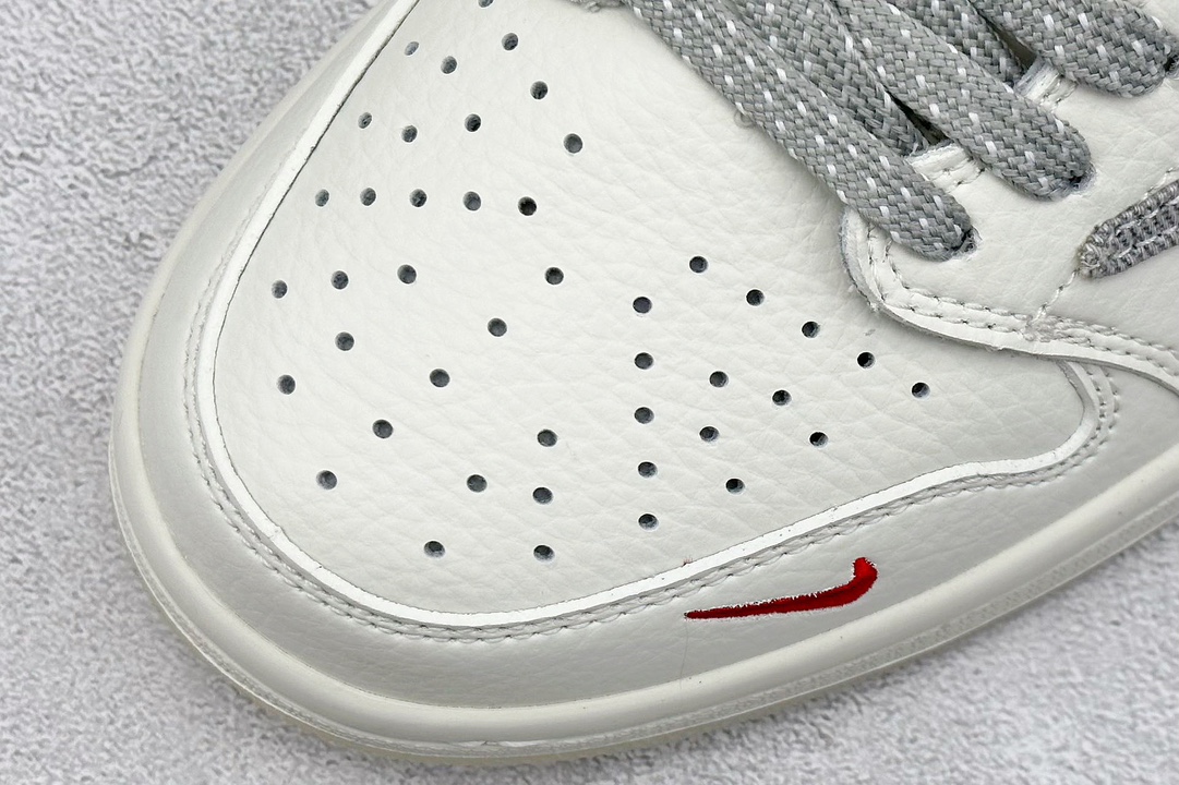 Air Jordan 1 Low OG ”高端定制” Sup米白灰牛仔倒钩 JH6088-705