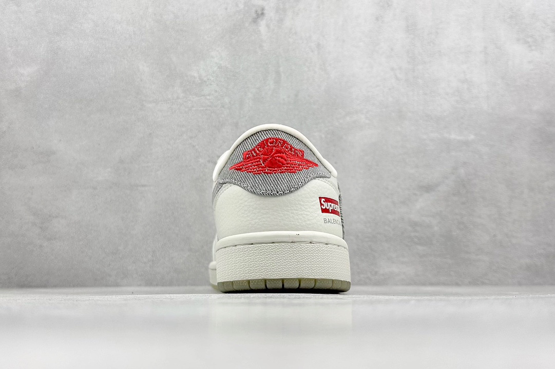 Air Jordan 1 Low OG ”高端定制” Sup米白灰牛仔倒钩 JH6088-705
