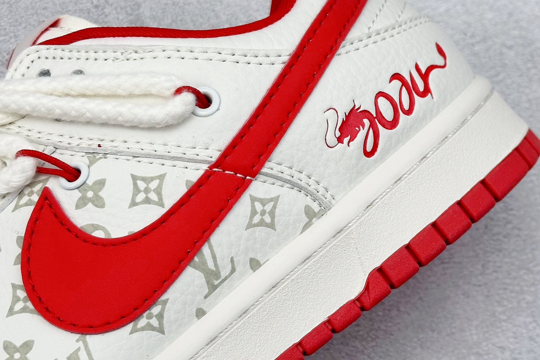 Nike SB Dunk Low x Louis Vuitton 中国红限定绑带 SJ2068-228