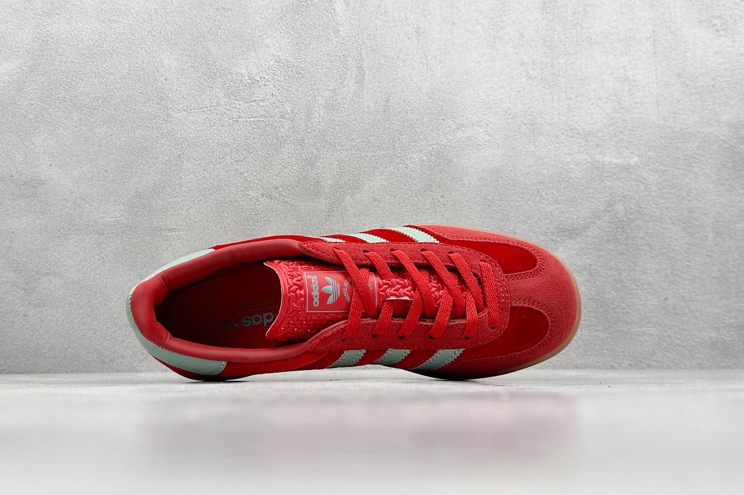 S2 adidas Originals Gazelle INdoor 三叶草休闲防滑耐磨低帮板鞋 IG6786