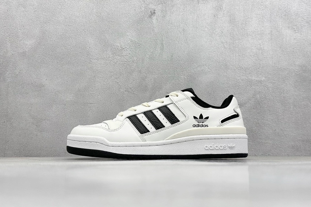 Adidas Forum Low CL 低帮百搭潮流休闲运动板鞋 IH7830