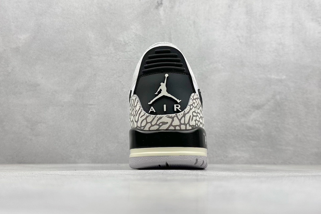 Nike Air Jordan Legacy 312 Low OKHR 墨竹熊猫 国风竹子 爪印 PANDA 英文涂鸦 CD7069-101