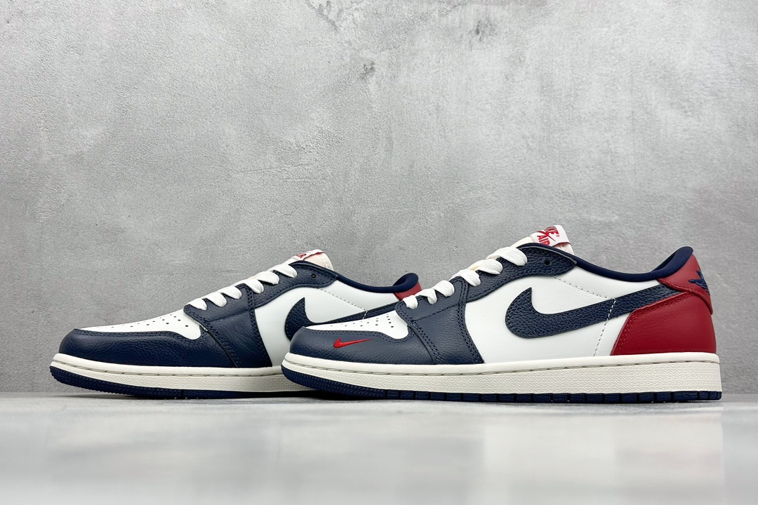 Dt纯原 Air Jordan 1 Low OG ”Howard University” AJ1 乔1霍华德大学 低帮文化休闲板鞋 HQ2993-100