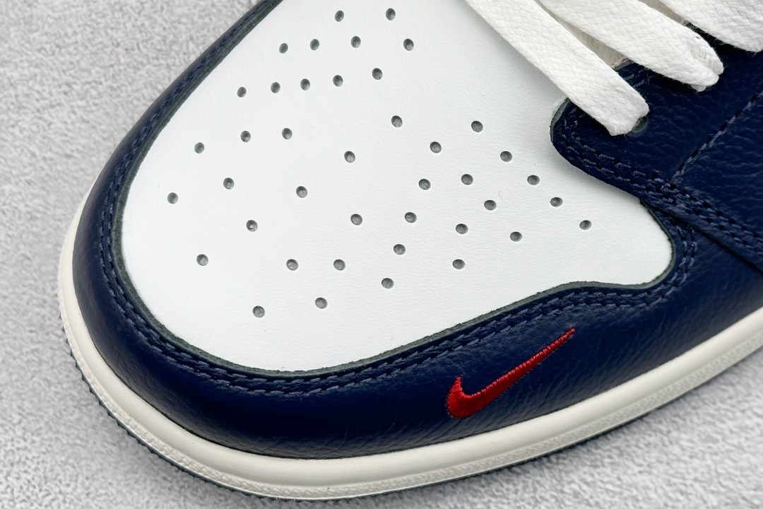 Dt纯原 Air Jordan 1 Low OG ”Howard University” AJ1 乔1霍华德大学 低帮文化休闲板鞋 HQ2993-100