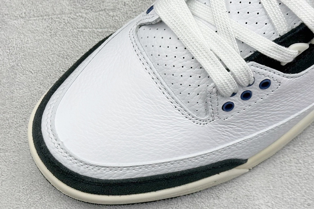 F版 Air Jordan AJ3 Retro 白黑蓝 HV8571-100